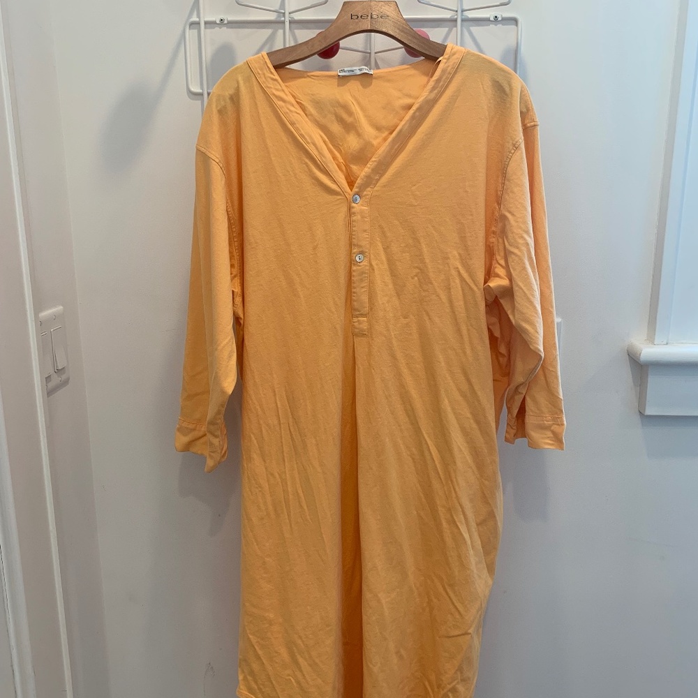 Zara relaxed shirt dress